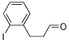 Benzenepropanal, 2-iodo- Struktur