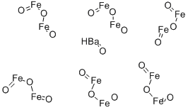 BARIUM FERRITE Structure