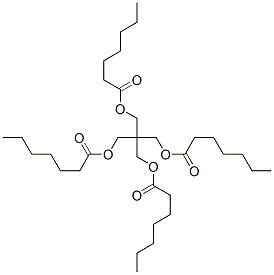 2,2-双(羟甲基)丙烷-1,3-二醇庚酸 结构式