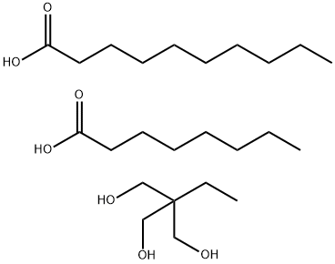 Trihydroxymethylpropyl trioleate Structure