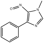 1-methyl-4-phenyl-5-nitrosoimidazole Struktur