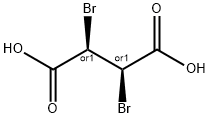 (±)-2,3-dibromosuccinic acid Structure