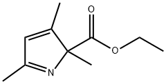 2H-Pyrrole-2-carboxylicacid,2,3,5-trimethyl-,ethylester(9CI) Struktur