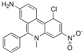 5-methyl-3-nitro-6-phenyl-phenanthridin-8-amine chloride Structure