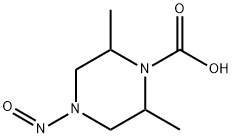 1-Piperazinecarboxylicacid,2,6-dimethyl-4-nitroso-(9CI) 化学構造式