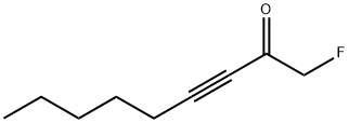 3-Nonyn-2-one,  1-fluoro- 化学構造式