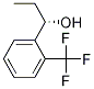 (S)-1-(2-(trifluoroMethyl)phenyl)propanol 化学構造式