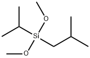 イソブチルイソプロピルジメトキシシラン 化学構造式