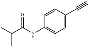 4′-エチニルイソブチルアニリド 化学構造式
