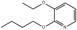 Pyridine, 2-butoxy-3-ethoxy- (9CI) Structure