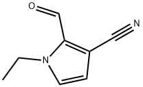 1H-Pyrrole-3-carbonitrile, 1-ethyl-2-formyl- (9CI),111455-91-5,结构式