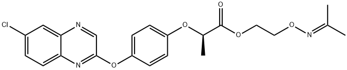 喔草酯 结构式