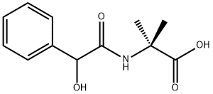 Alanine,  N-(hydroxyphenylacetyl)-2-methyl-  (9CI) Struktur