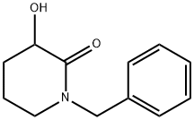 3-HYDROXY-1-(PHENYLMETHYL)-2-PIPERIDINONE Struktur