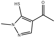 Ethanone, 1-(5-mercapto-1-methyl-1H-pyrazol-4-yl)- (9CI) Structure