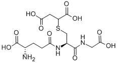 S-(1,2-DICARBOXYETHYL)GLUTATHIONE 结构式