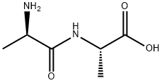 N-(D-アラニル)-L-アラニン 化学構造式