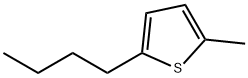 2-正丁基-5-甲基硫代苯,111510-96-4,结构式