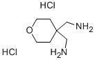 (TETRAHYDRO-2H-PYRAN-4,4-DIYL)DIMETHANAMINE Structure