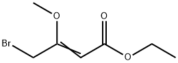 ETHYL 4-BROMO-3-METHOXYBUT-2-ENOATE,1116-51-4,结构式
