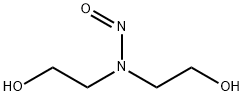 二乙醇亚硝胺,1116-54-7,结构式
