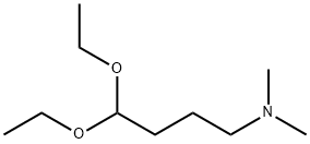 4,4-Diethoxy-N,N-dimethyl-1-butanamine Struktur