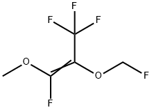 fluoromethyl 2-methoxy-2-fluoro-1-(trifluoromethyl)vinyl ether Structure