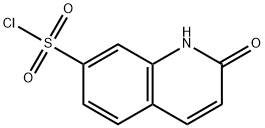 2-Oxo-1,2-dihydro-quinoline-7-sulfonyl chloride Structure