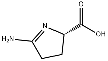 2H-Pyrrole-2-carboxylicacid,5-amino-3,4-dihydro-,(S)-(9CI) Struktur