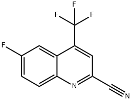 6-플루오로-4-(트리플루오로메틸)퀴놀린-2-카보니트릴