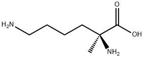 Lysine, 2-methyl- (9CI) Structure