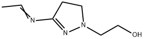 1H-Pyrazole-1-ethanol,  3-(ethylideneamino)-4,5-dihydro-,111677-92-0,结构式