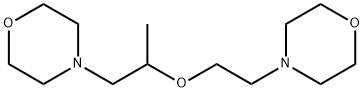 Morpholine, 4-2-1-methyl-2-(4-morpholinyl)ethoxyethyl- Structure