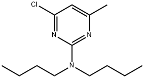2-디부틸아미노-4-클로로-6-메틸피리미딘