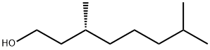 (R)-3,7-dimethyl-1-octanol 结构式