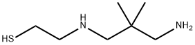 Ethanethiol,  2-[(3-amino-2,2-dimethylpropyl)amino]- Structure