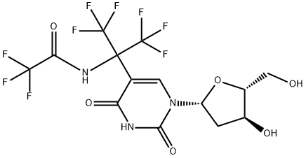 5-(2-트리플루오로아세틸아미노헥사플루오로프로프-2-일)-2'-데옥시우리딘