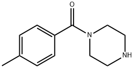 1-(4-メチルベンゾイル)ピペラジン 化学構造式