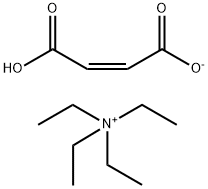 TETRAETHYLAMMONIUM HYDROGEN MALEATE,111754-37-1,结构式