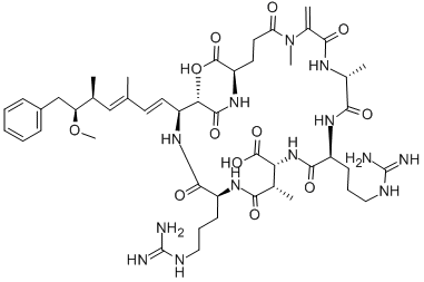 MICROCYSTIN RR Structure