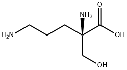 L-Ornithine,  2-(hydroxymethyl)-  (9CI) Structure