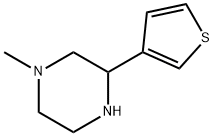 Piperazine, 1-methyl-3-(3-thienyl)- (9CI)|