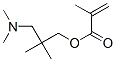 3-(dimethylamino)-2,2-dimethylpropyl methacrylate Struktur