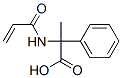 Benzeneacetic  acid,  -alpha--methyl--alpha--[(1-oxo-2-propenyl)amino]-  (9CI),111818-57-6,结构式