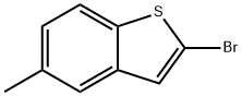 2-溴-5-甲基-1-苯并噻吩,111860-00-5,结构式