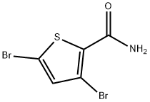 3,5-dibroMothiophene-2-carboxaMide Structure