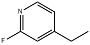 4-乙基-2-氟吡啶 结构式