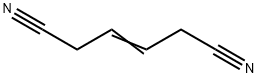3-ヘキセンジニトリル 化学構造式