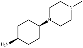 顺式-4-(4-甲基-1-哌嗪基)环己胺, 1119283-64-5, 结构式