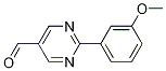 2-(3-methoxyphenyl)pyrimidine-5-carbaldehyde,1119398-70-7,结构式